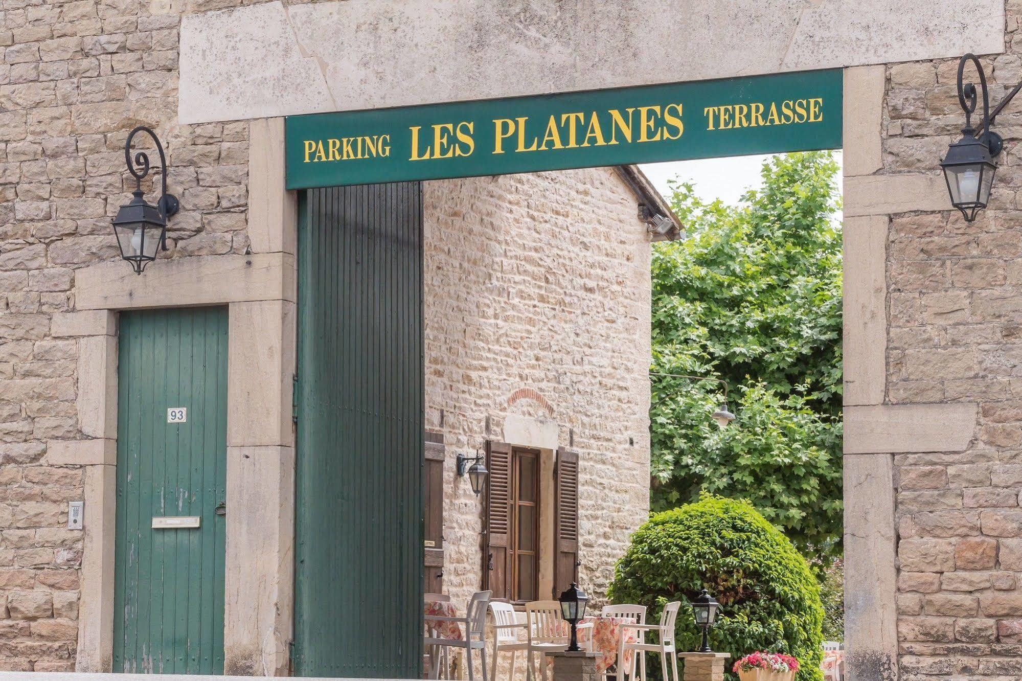 Logis Hotel Les Platanes Reyssouze Ngoại thất bức ảnh